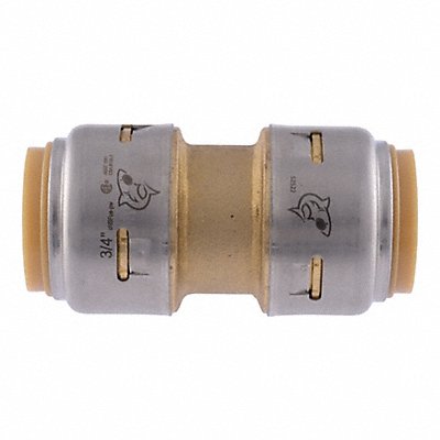 Coupling Potable Water Push-Fit Brass