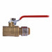 Ball Valve Pipe Size 1/2 Tube Size 1/2 