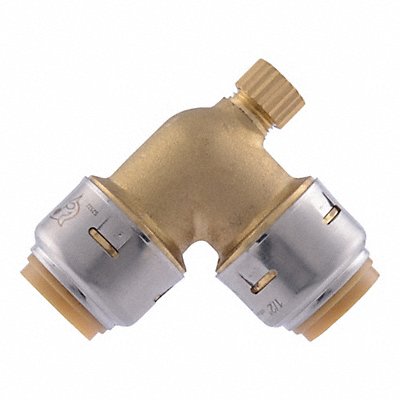 Elbow Potable Water Push-Fit Brass