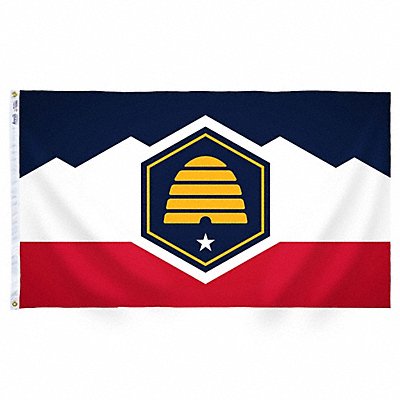 D3761 Utah State Flag 3x5 Ft