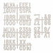 Letter Board Alpha and Numeric Sets