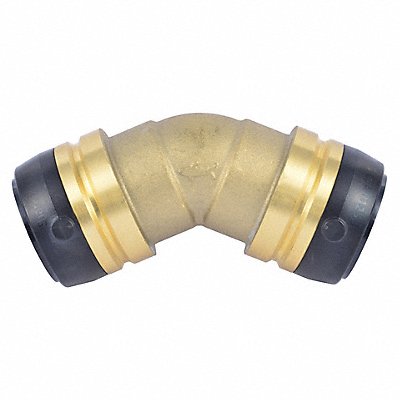 Push to Connect Elbow Brass 10-1/2 L