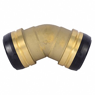 Push to Connect Elbow Brass 10-1/2 L