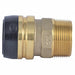 Male Connector 1-1/4 Tube Size