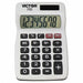 Calculator 8Digit Handheld White