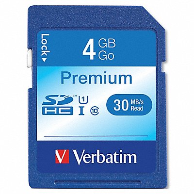 Premium SDHC Memory Card 4 GB 