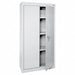 Shelving Cabinet Gray Cap. 150 lb Keyed