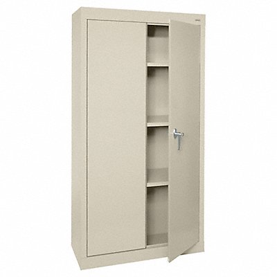 Shelving Cabinet Putty Cap. 150 lb Keyed