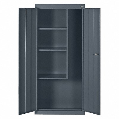 Janitorial Cabinet Charcoal Cap. 150 lb