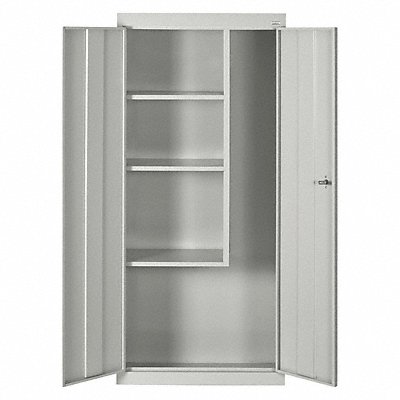 Janitorial Cabinet Gray Cap. 150 lb