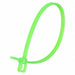 Releasable Cable Tie Green 0.09 W