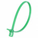 Releasable Cable Tie Green 0.09 W