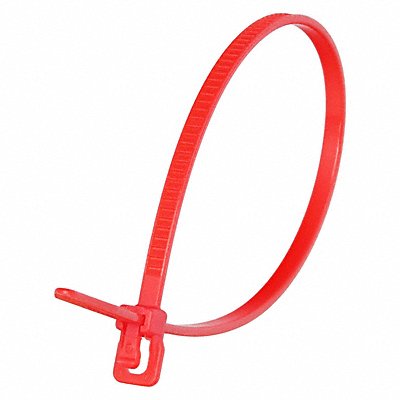 Releasable Cable Tie Red 0.09 W