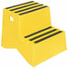 Polyethylene Step Stool Yellow 2 Step