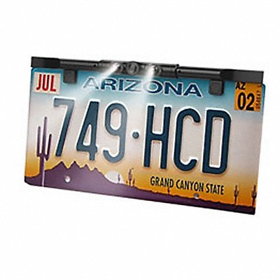 License Plate Camera Ultra Slim Black