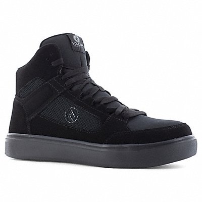 Athletic High-Top Shoe M 7 1/2 Black