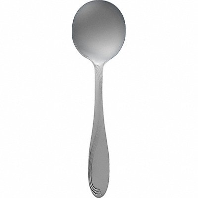 Bouillon Spoon 5 7/8 in L Silver PK12