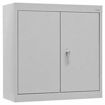 Wall Cabinet Gray Cap. 200 lb Keyed