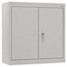 Wall Cabinet Gray Cap. 200 lb Keyed