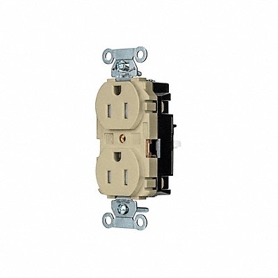 Receptacle 1/2 hp 125V AC NEMA 5-15R