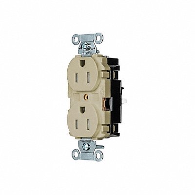 Receptacle 1/2 hp 125V AC NEMA 5-15R
