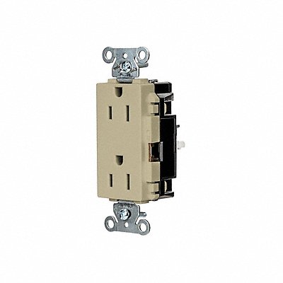 Receptacle 1/2 hp 125V AC NEMA 5-15R