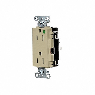 Receptacle 1/2 hp 125V AC NEMA 5-15R
