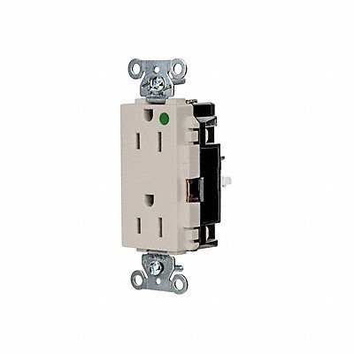 Receptacle 1/2 hp 125V AC NEMA 5-15R
