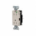 Receptacle 1/2 hp 125V AC NEMA 5-15R