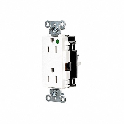 Receptacle 1/2 hp 125V AC NEMA 5-15R