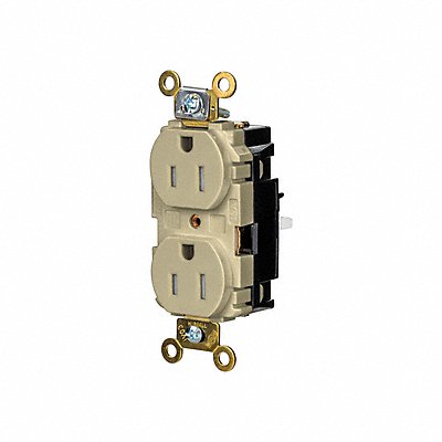 Receptacle 1/2 hp 125V AC NEMA 5-15R