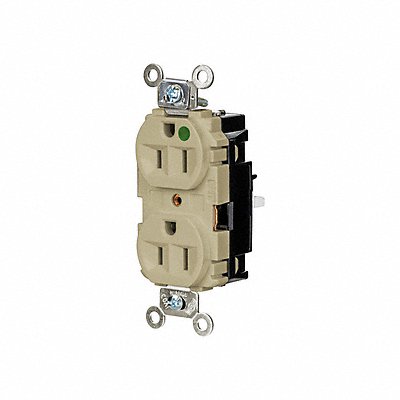 Receptacle 1/2 hp 125V AC NEMA 5-15R