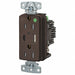 USB Receptacle Brown 1/2 hp