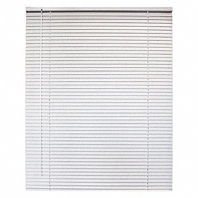 Aluminum Cordless Mini Blind White