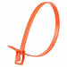 Releasable Tie Orange Nylon PK100