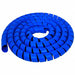 Spiral Wrap 50 ft L 20mm W Color Blue