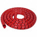 Spiral Wrap 50 ft L 25mm W Color Red