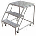 Rolling Ladder 30 H x 21 D Platform