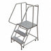 Rolling Ladder 30 H x 21 D Platform