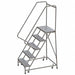 Rolling Ladder 50 H x 14 D Platform