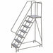 Rolling Ladder 70 H x 21 D Platform