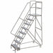 Rolling Ladder 80 H x 21 D Platform