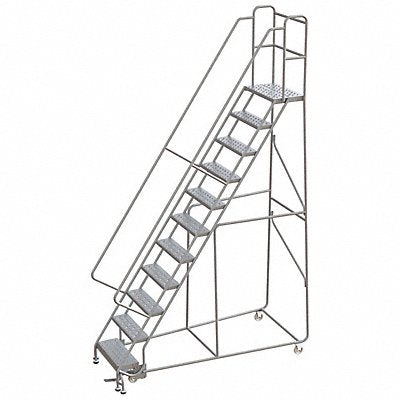 Rolling Ladder 110 H x 14 D Platform