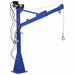 Davit Crane 1500 lb 12VDC Reach 42-66In