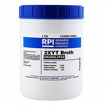 2XYT Broth Granulated 1kg