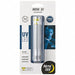 Flashlight CR123A 4-3/4 H 7/8 Dia Silver