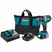 Drill Kit Cordless 2 000 RPM 18V DC