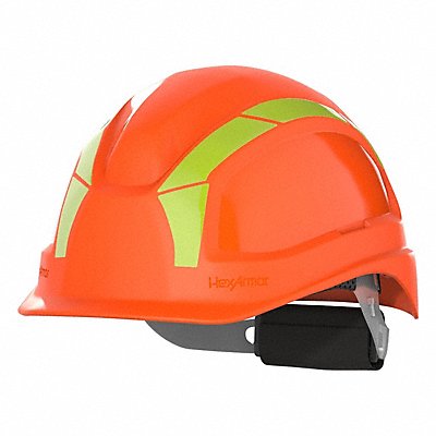 Safety Helmet HDPE Hi-Vis Orange