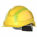 Safety Helmet HDPE Yellow 6-3/8 to 8Size