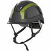 Safety Helmet HDPE Black 6-3/8 to 8 Size